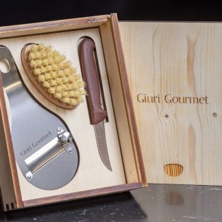 Holzkoffer Trueffelset